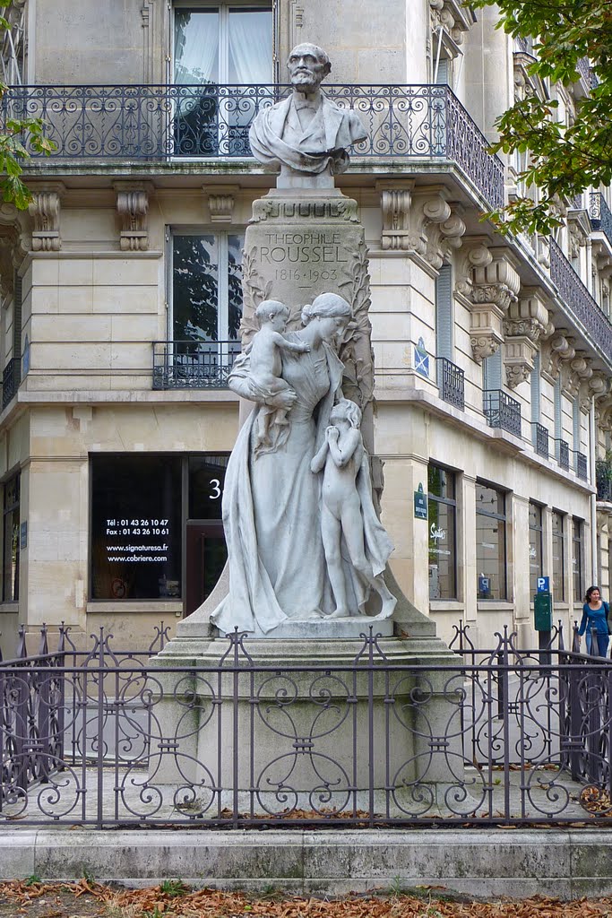 PARIS - Monument de Théophile Roussel by Jacques Delmarle