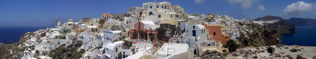 Oia panorama by maszika