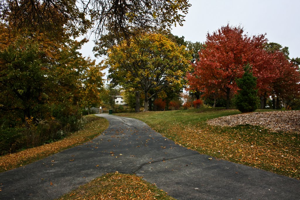 Lake Harriet South Entrance (Facing North) by Evan Martin