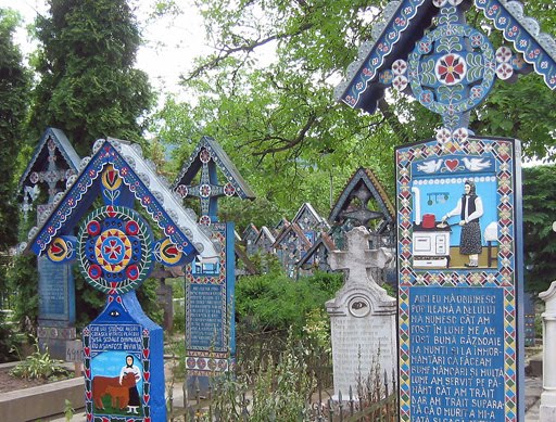 Sapanta - il cimitero allegro - Romania by Giampiero Bielli