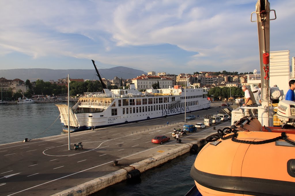 Split Harbour, Croatia by Graham Turnbull