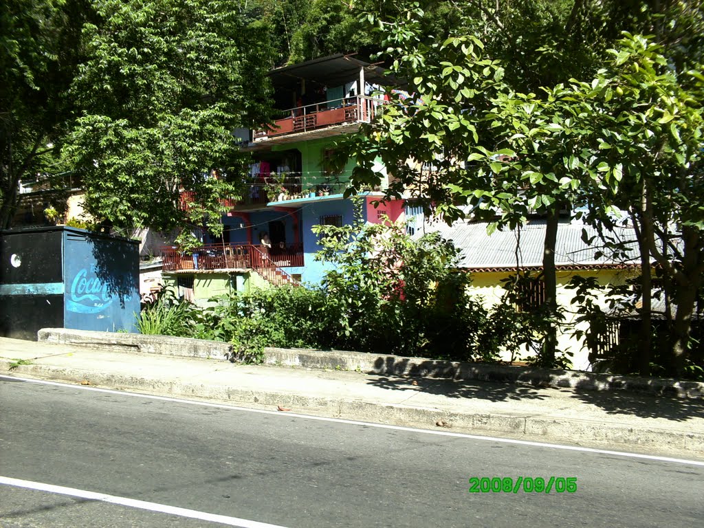 Casas en la Av. Numa Quevedo ó Ayacucho Edo. Trujillo by Isolina Albano