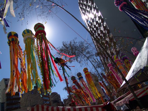 Liberdade, festa Tanabata. by vander teles