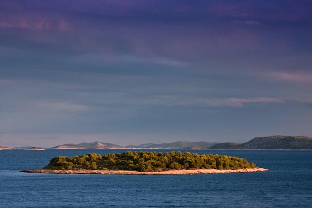 Island near Primosten by Bob Carrier