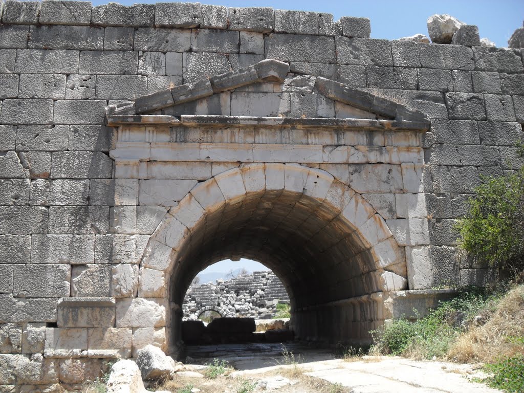 Letoon - Theatre Gate by ilkankacar