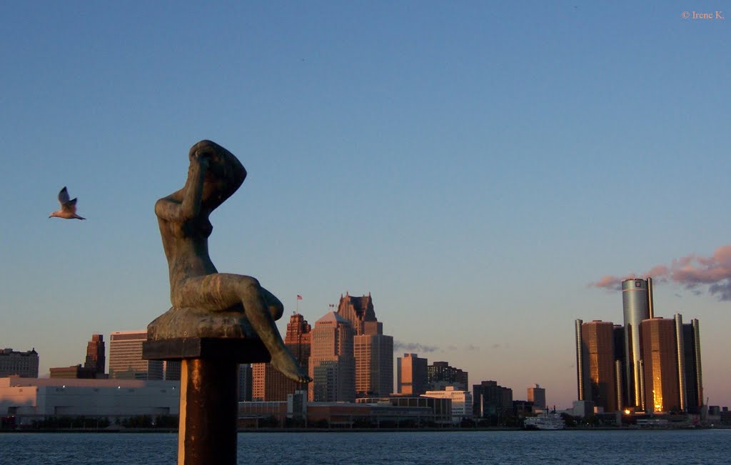 "Anne" by Leo Mol - Odette Sculpture Park, Windsor, ON, Canada by Irene Kravchuk