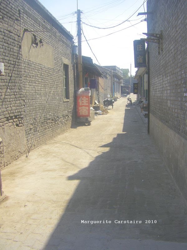 Streets at Ping Yao Ancient City by Maggi Carstairs