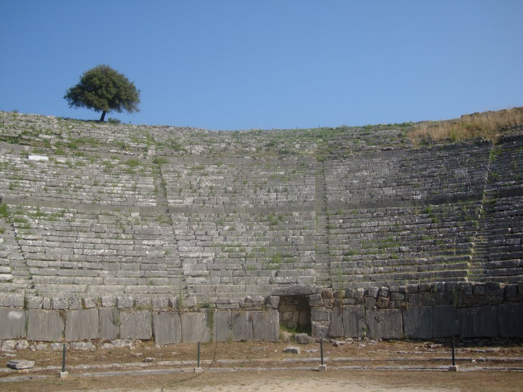 ΔΩΔΩΝΗ-ΗΠΕΙΡΟΣ(ΤΟ ΘΕΑΤΡΟ), DODONI - EPIRUS(GREECE, ANCIENT THEATRE) by pstathis