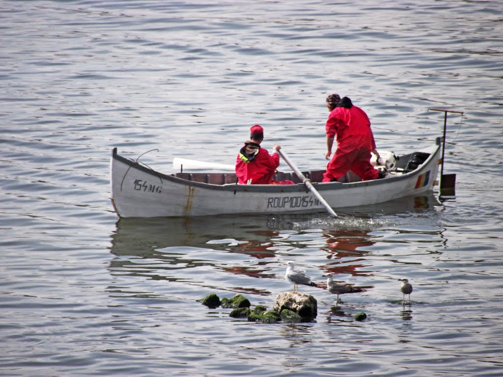 The fishermen got something by Mitu Laurentiu