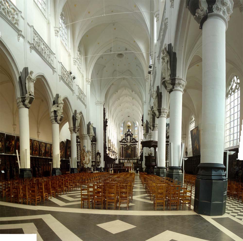 Sint Pauluskerk Antwerpen by Toon Geusens