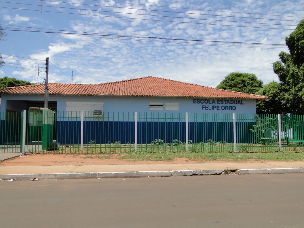 Escola Estadual Felipe Orro - Vila Sta. Terezinha - Aquidauana/MS by carlos henrique da s…