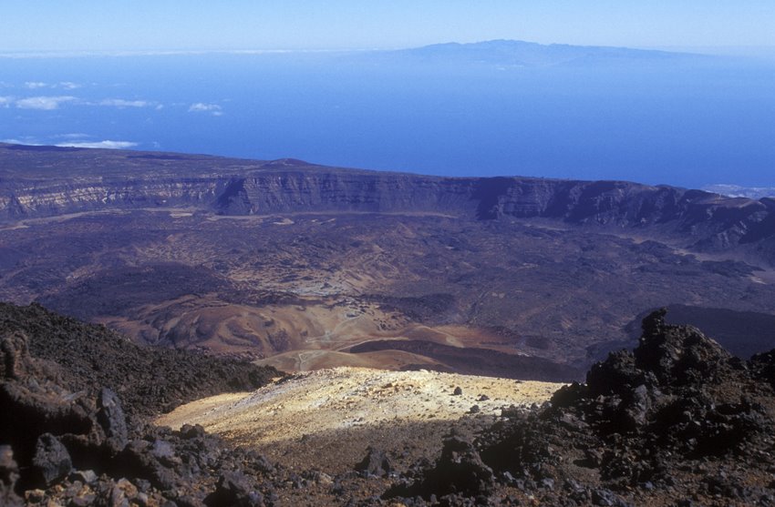 Las Cañadas depuis le Teide by Philoup