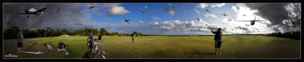 Hobbyist pursuing the flying aircraft hobby; Flying RC aircraft as a hobby has been growing worldwide with the advent of more efficient motors (both electric and miniature internal combustion or jet engines), lighter and more powerful batteries and less expensive radio systems. A wide variety of models and styles is available. government and military organizations are also utilizing RC aircraft for experiments & research by PHOTO.K.C