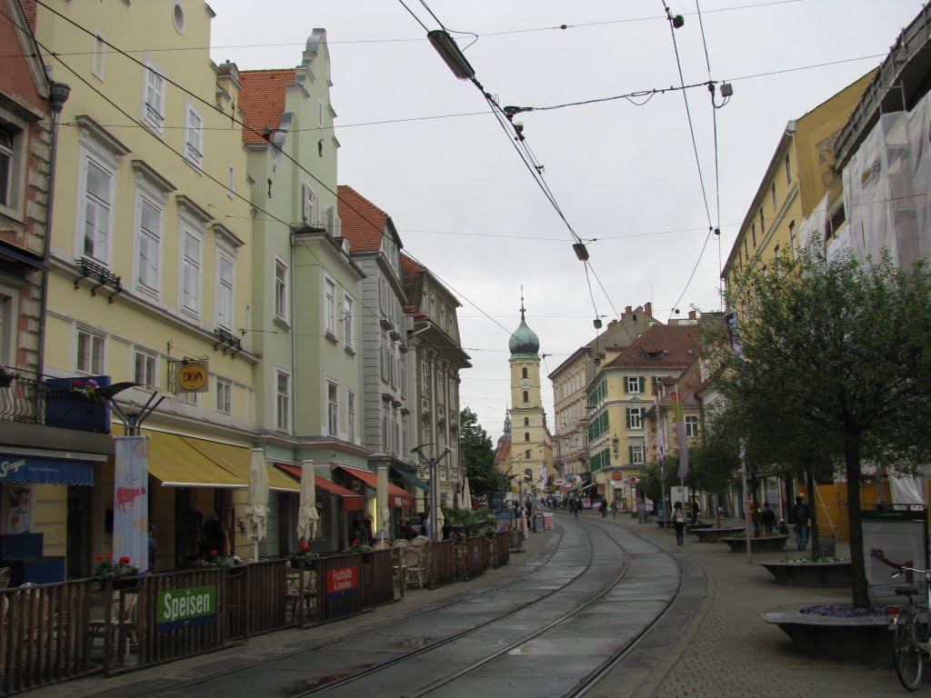 Annenstrasse, Graz, May 2010 by kukusya