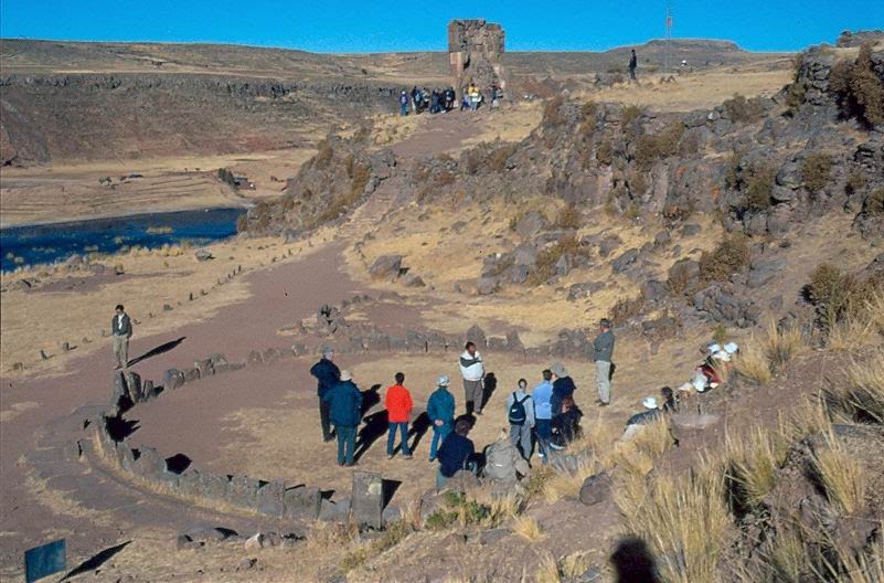 Sillustani, ''orologi'' solare e lunare pre-incaici by bagee