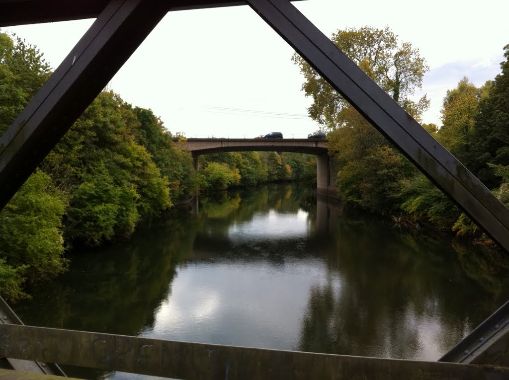 Taff downstream by Skusey1