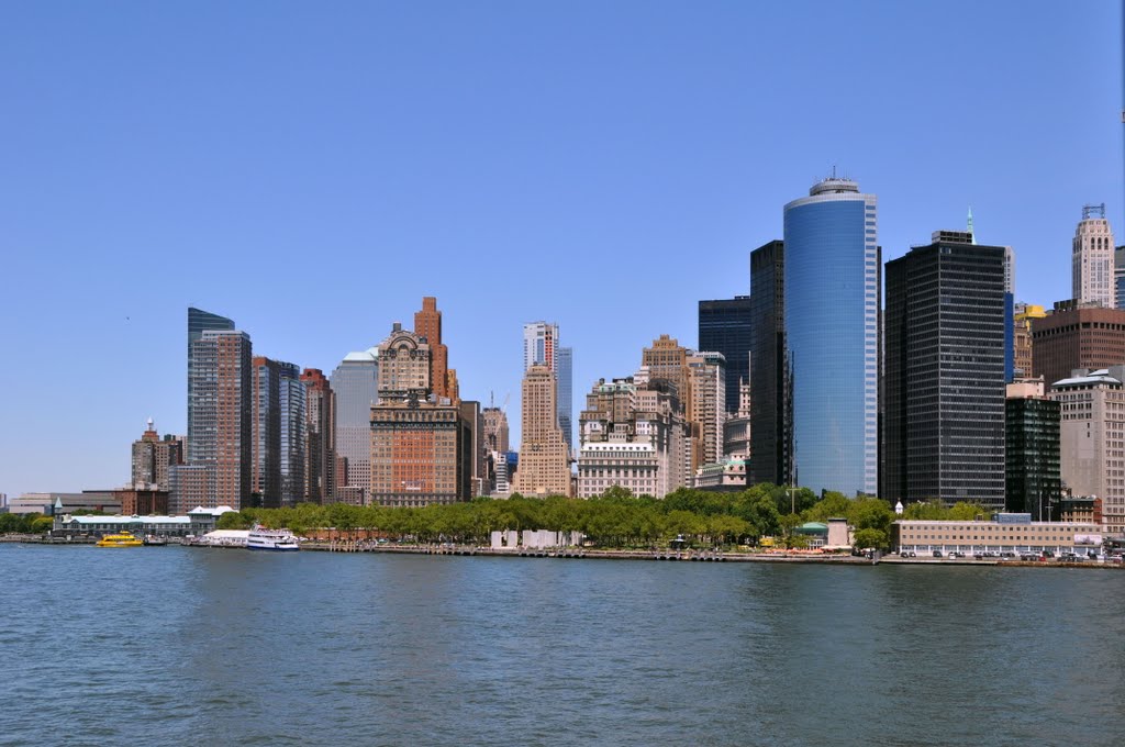 Manhattan Skyline, New York. by Nicola e Pina Newyor…