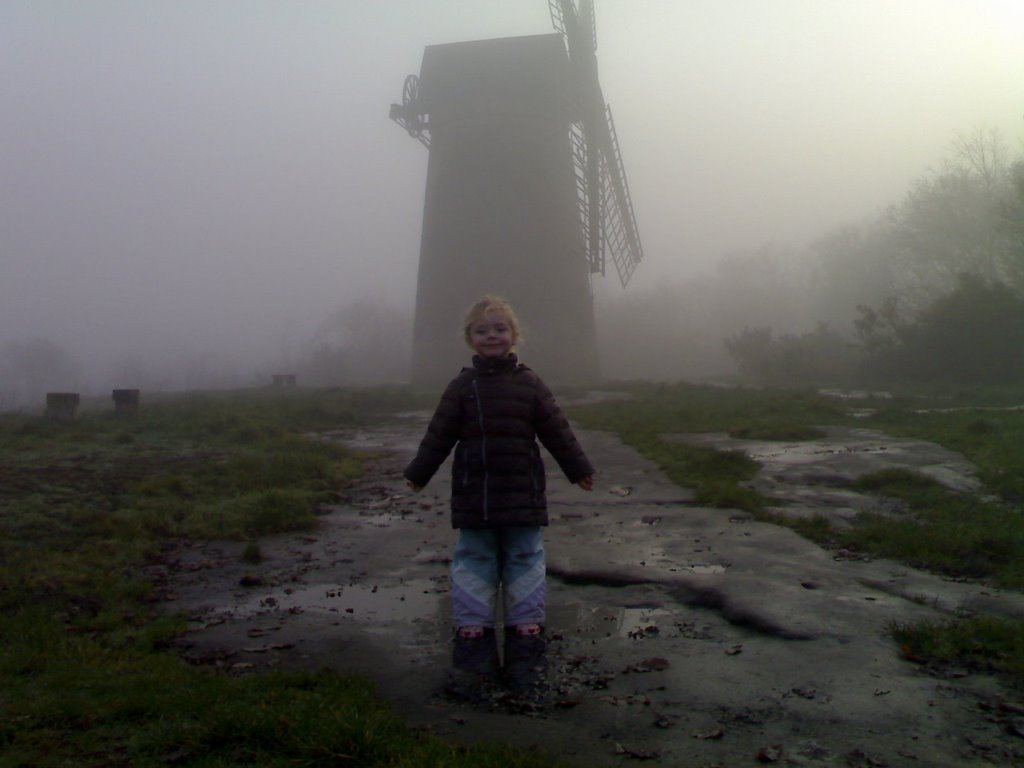 Windmill, Bidston Hill 19/12/2006 by manfromupton