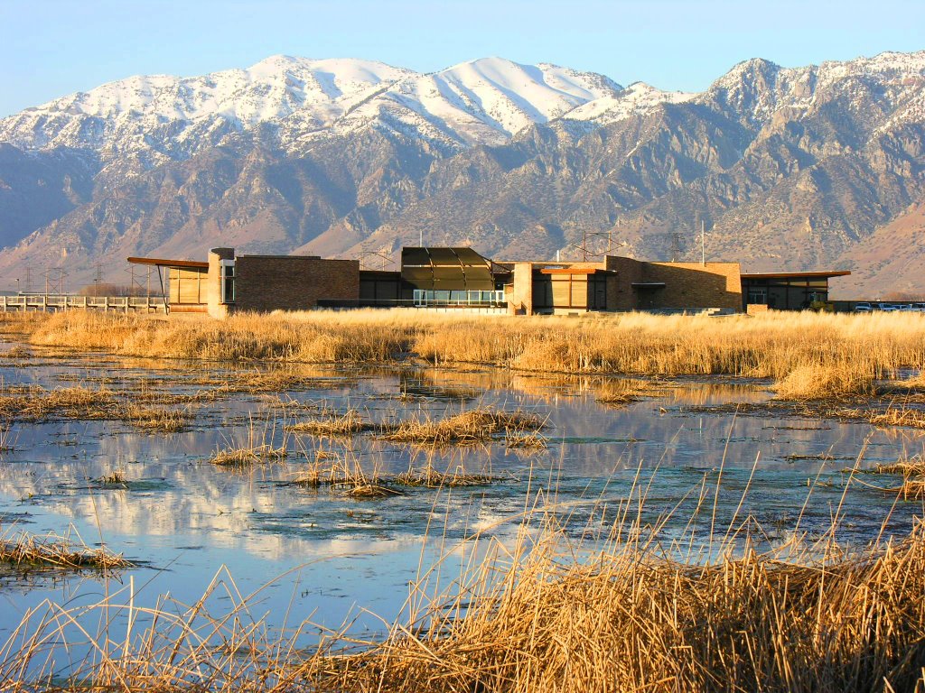 Bear River Migratory Bird Refuge Education Center by LAEP Grad