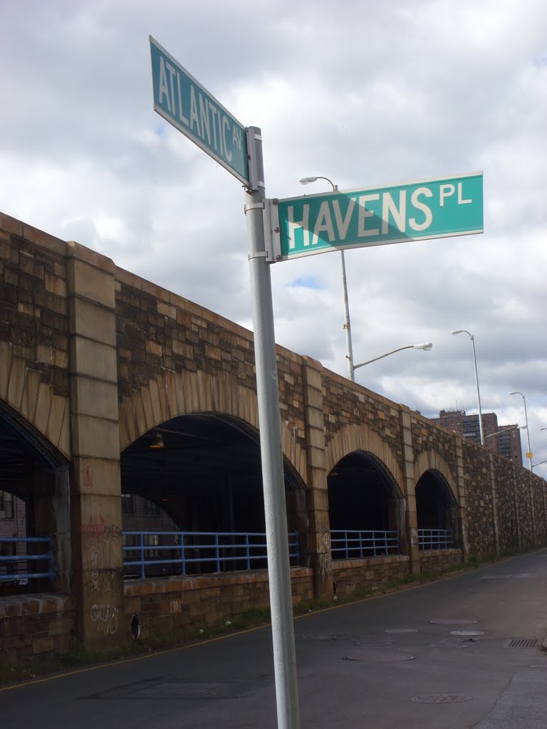 Atlantic Avenue and Havens Place, Brooklyn by Gary M. Matthias