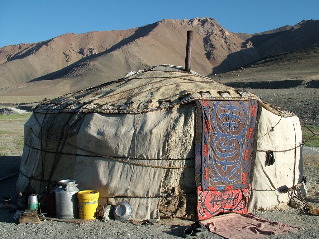 Kirghiz yurt, PAMIRS by Andrej Paušič