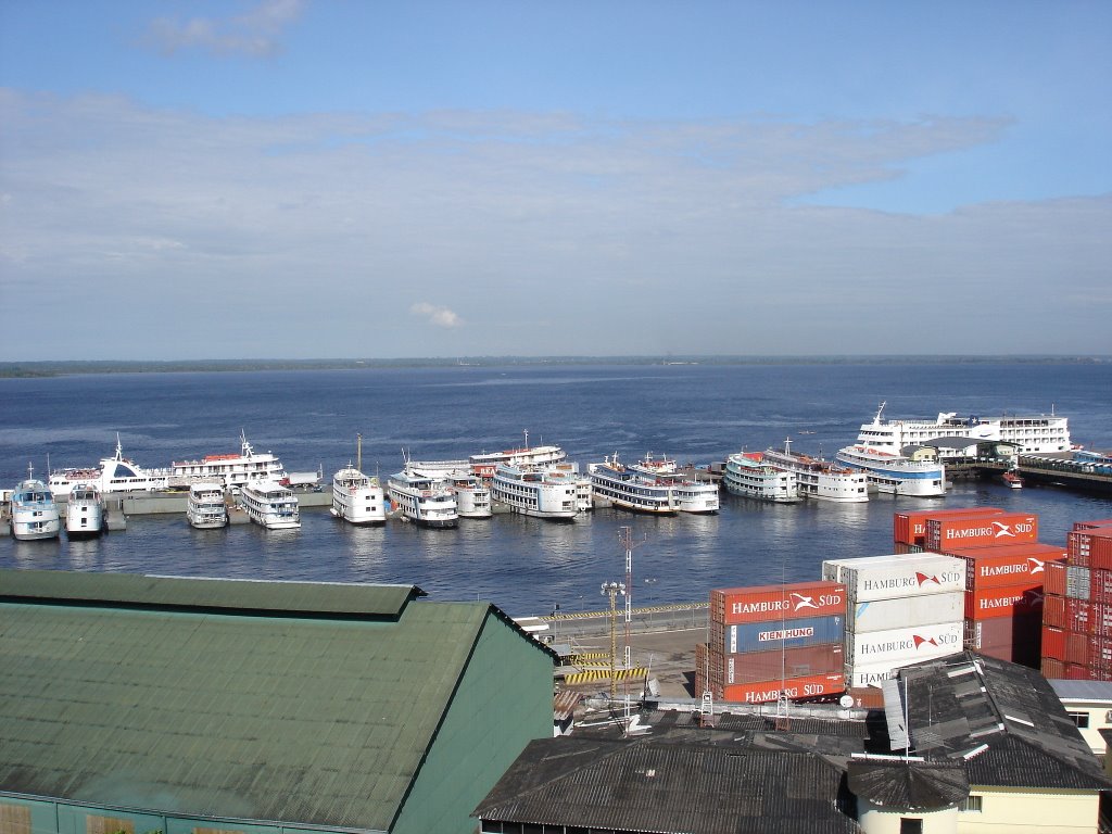 Porto de Manaus - Manaus - AM - Brasil by Walter J. Steppan