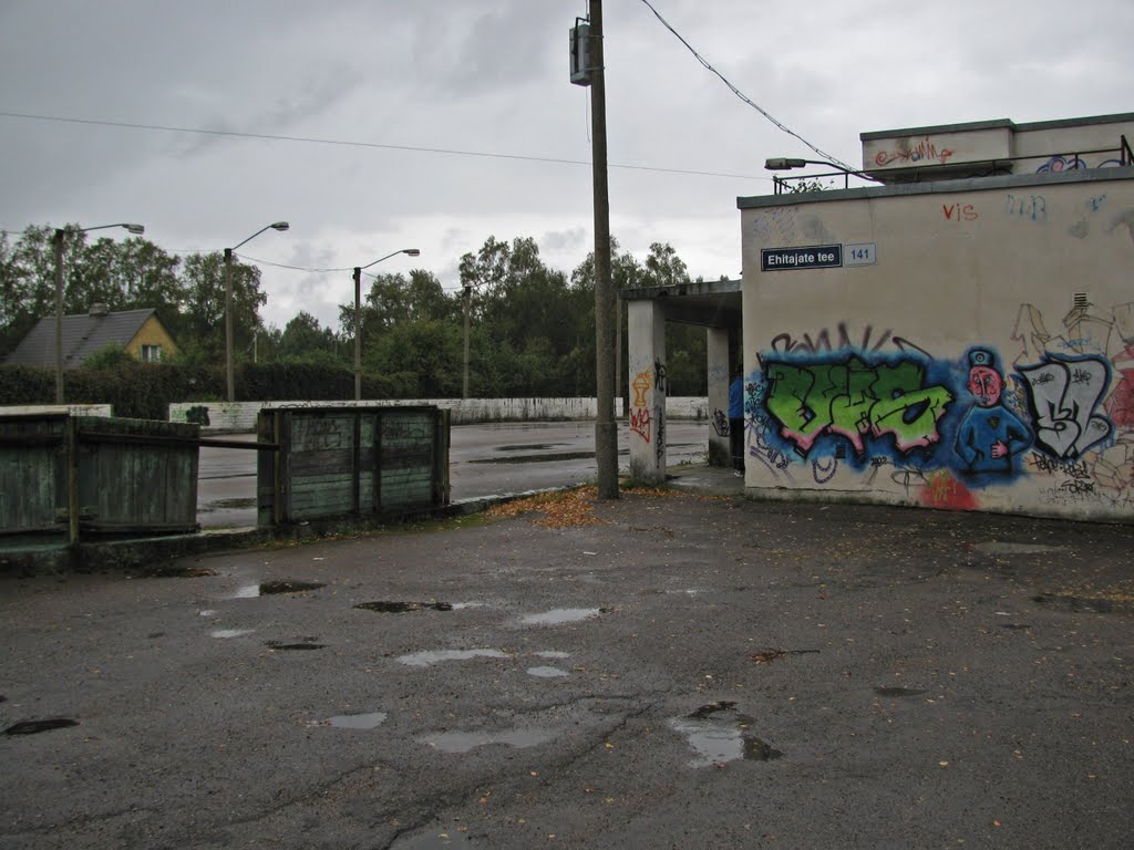 Icehockey field near Ehitajate Tee, Väike-Öismäe by Raimo Mäkelä