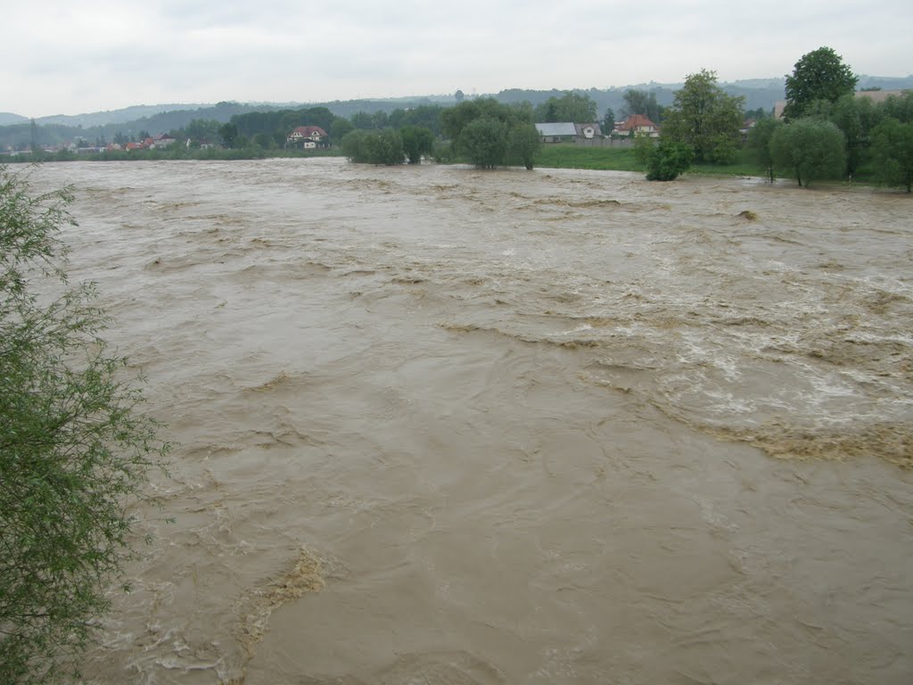 WIDOK Z MOSTU -DUNAJEC by tadekpta