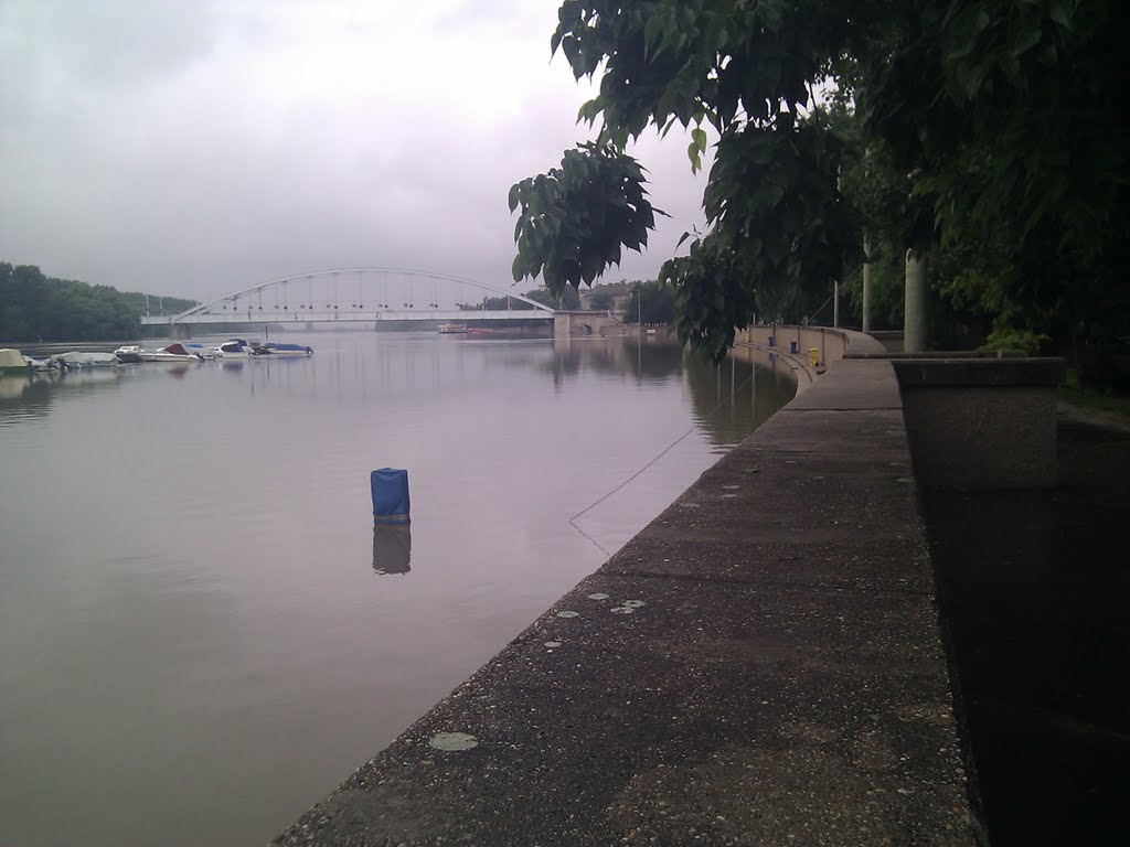 Flood at Tisza by Zeboo