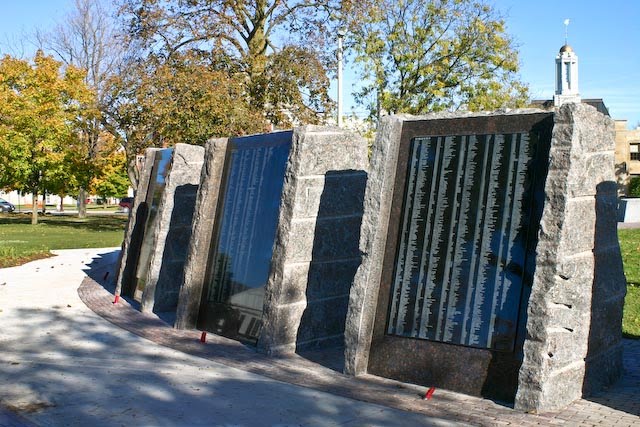 Peterborough Veterans Wall Of Honour by Martin Halme