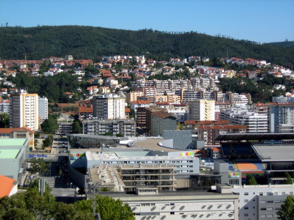 Vista de Coimbra do Miradouro Penedo da Saudade by Cidonio Rinaldi