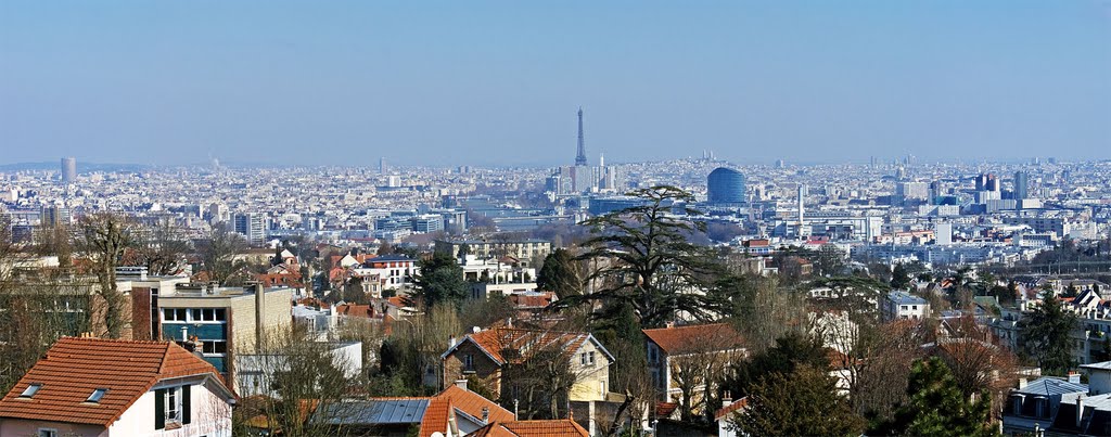 Panorama sur Paris by zepelin78