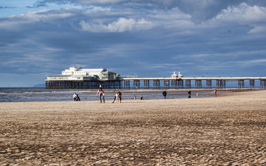 Blackpool Beach by Ian Sill