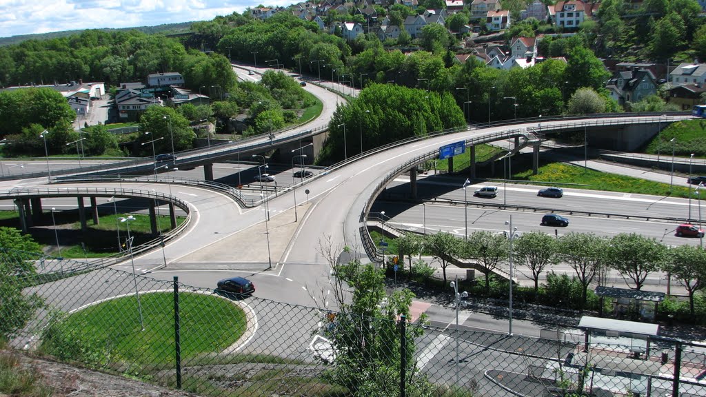 Area of Goteborg,Sweden.View from top by Andrey Tamansky