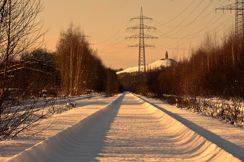 Winter vor Rheinelbe by heideläufer