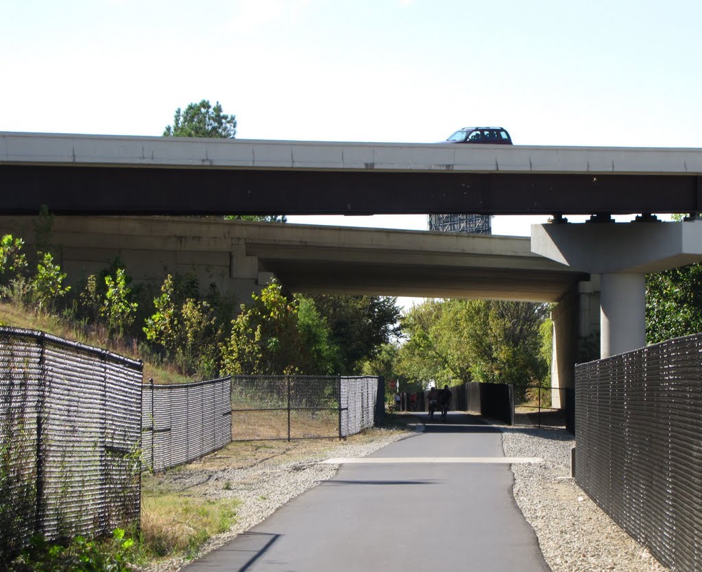 Greenline Under I-240 by MyShadesOfGray