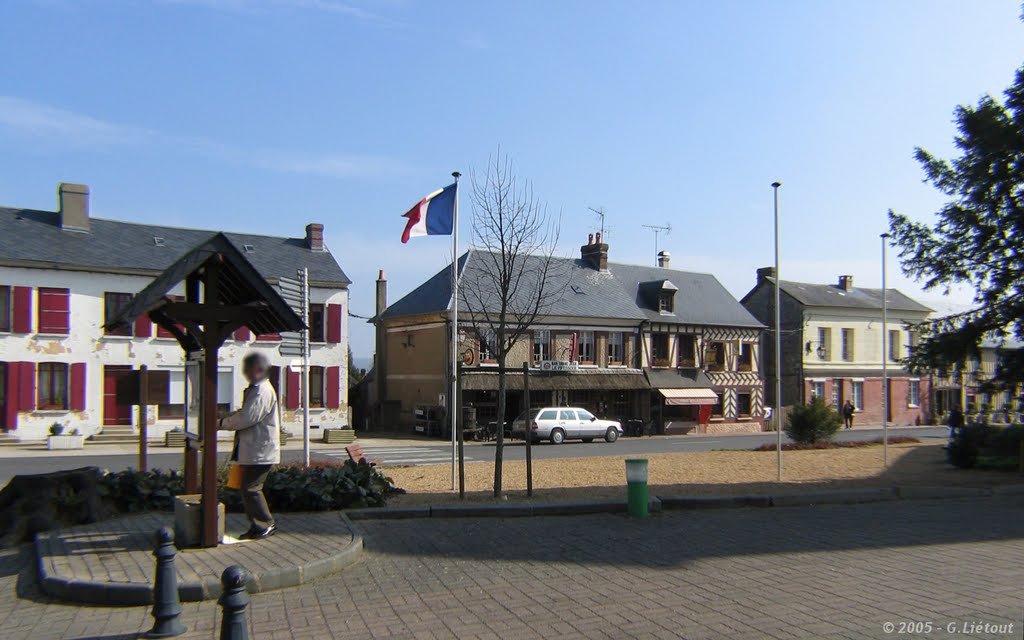 Conteville, Place de l'église by Gérard Liétout