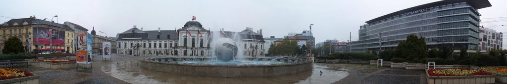 View of the Hodžova square by Bibiana Papp