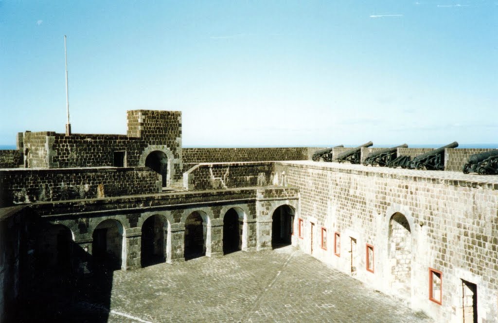 Brimstone Hill Fortress, St. Kitts, West Indie by R. Halim