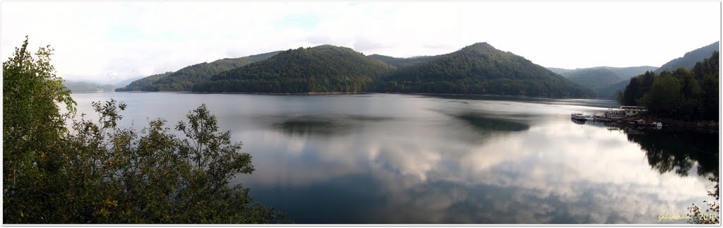 Lacul Vidraru - panorama by Estrela Avramovici