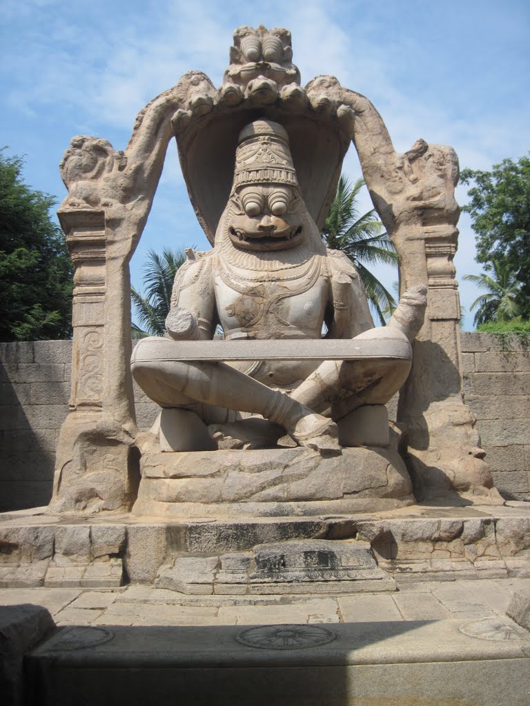 Ugra Narasimha Swami, Hampi, Karnataka by Vedamurthy J