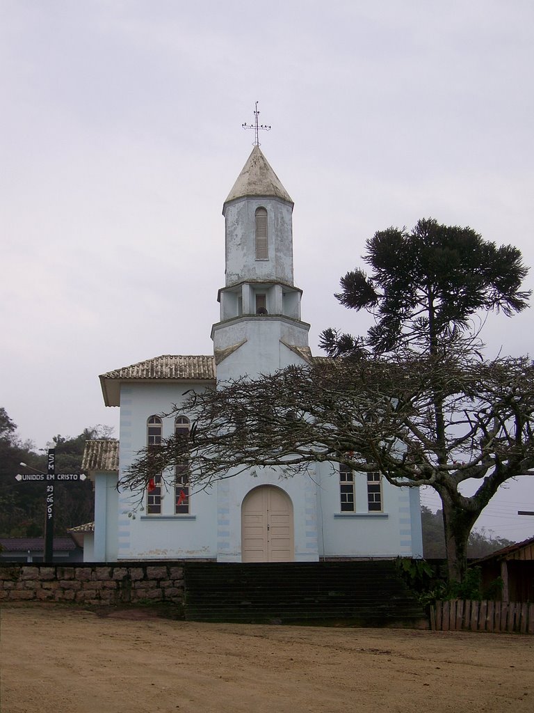 Igreja de Lageado - Front side by Djalmo da Silva