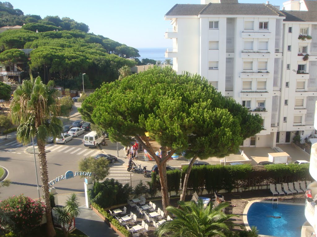 View From Hotel Savoy - lloret de Mar(spain) by stexupery1970