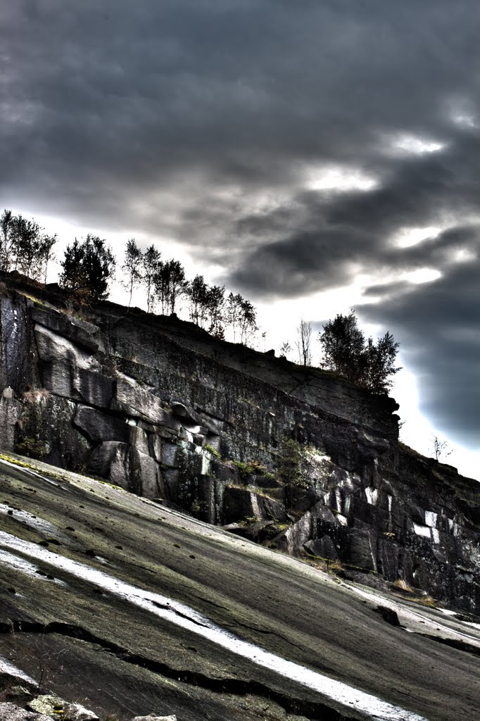 Granite Wall Surreal by Benjamin Sharp