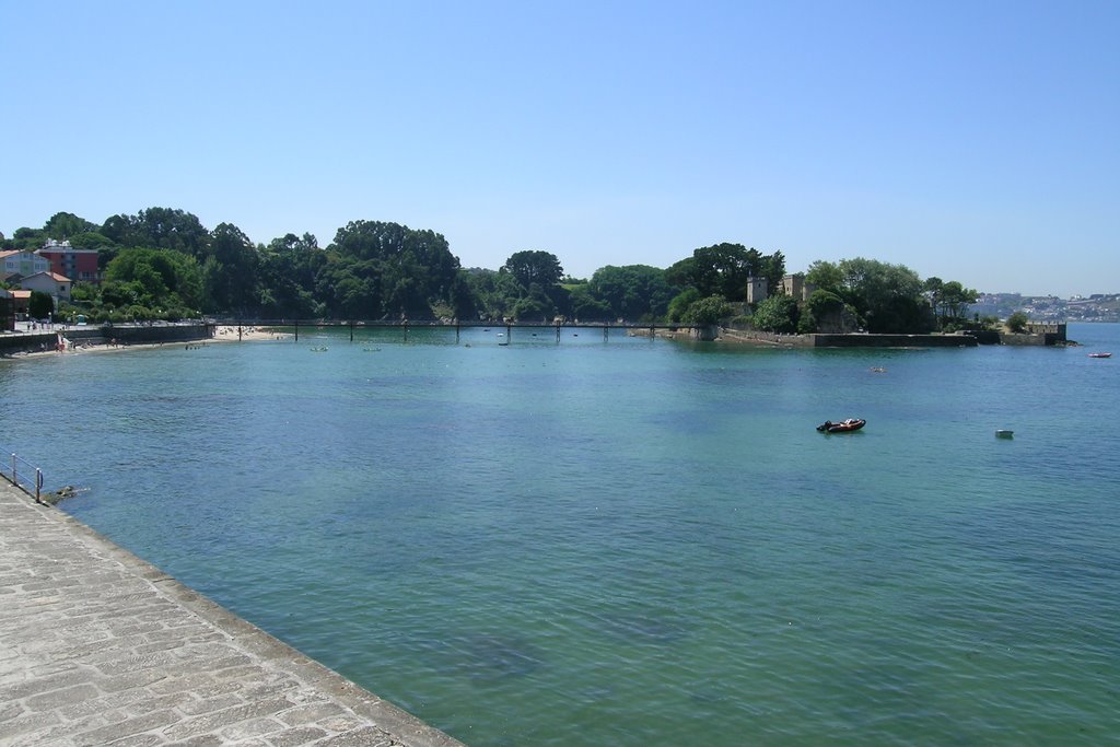 Isla de Santa Cruz - marea alta by Jesus Ubeda