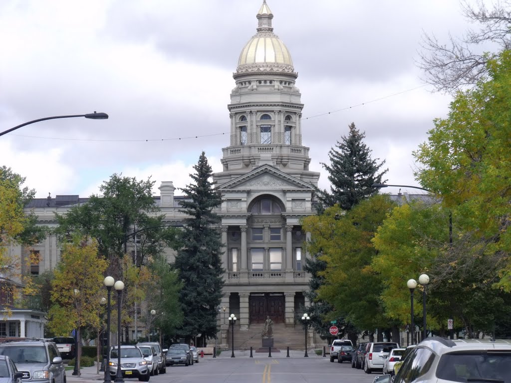 Wyoming State Capital Building by clklock