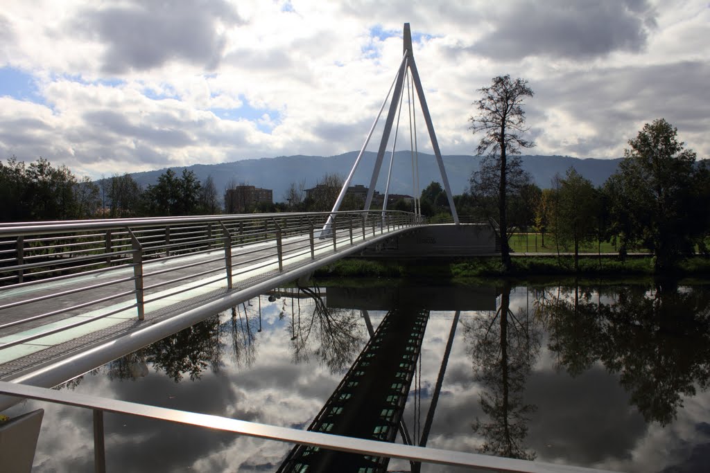 Ponte Pedonal Sobre o Rio Tâmega by silrui