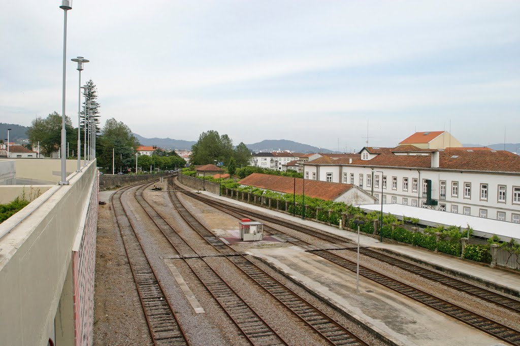 Viana do Castelo - Estação de trem (comboio) - maio/2005 by Eduardo Dantas