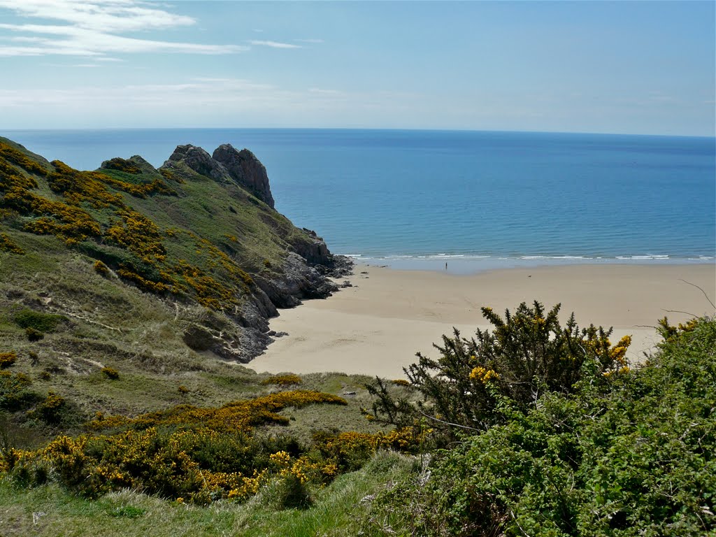 Gower, Oxwich Bay by Ibshadow