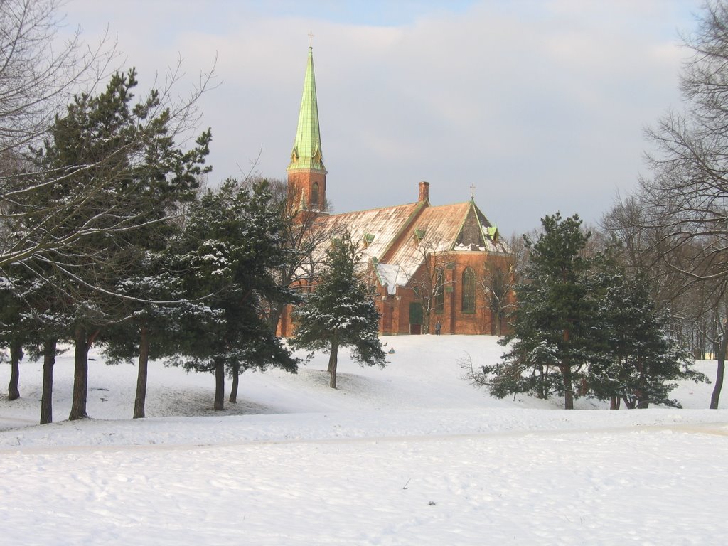 Sarkandaugava Church by valentin0